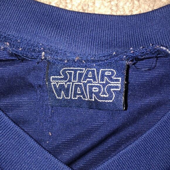 Vintage Distressed Star Wars C-3PO V-Neck Jersey T-Shirt | 2-Sided | S - Picture 5 of 16